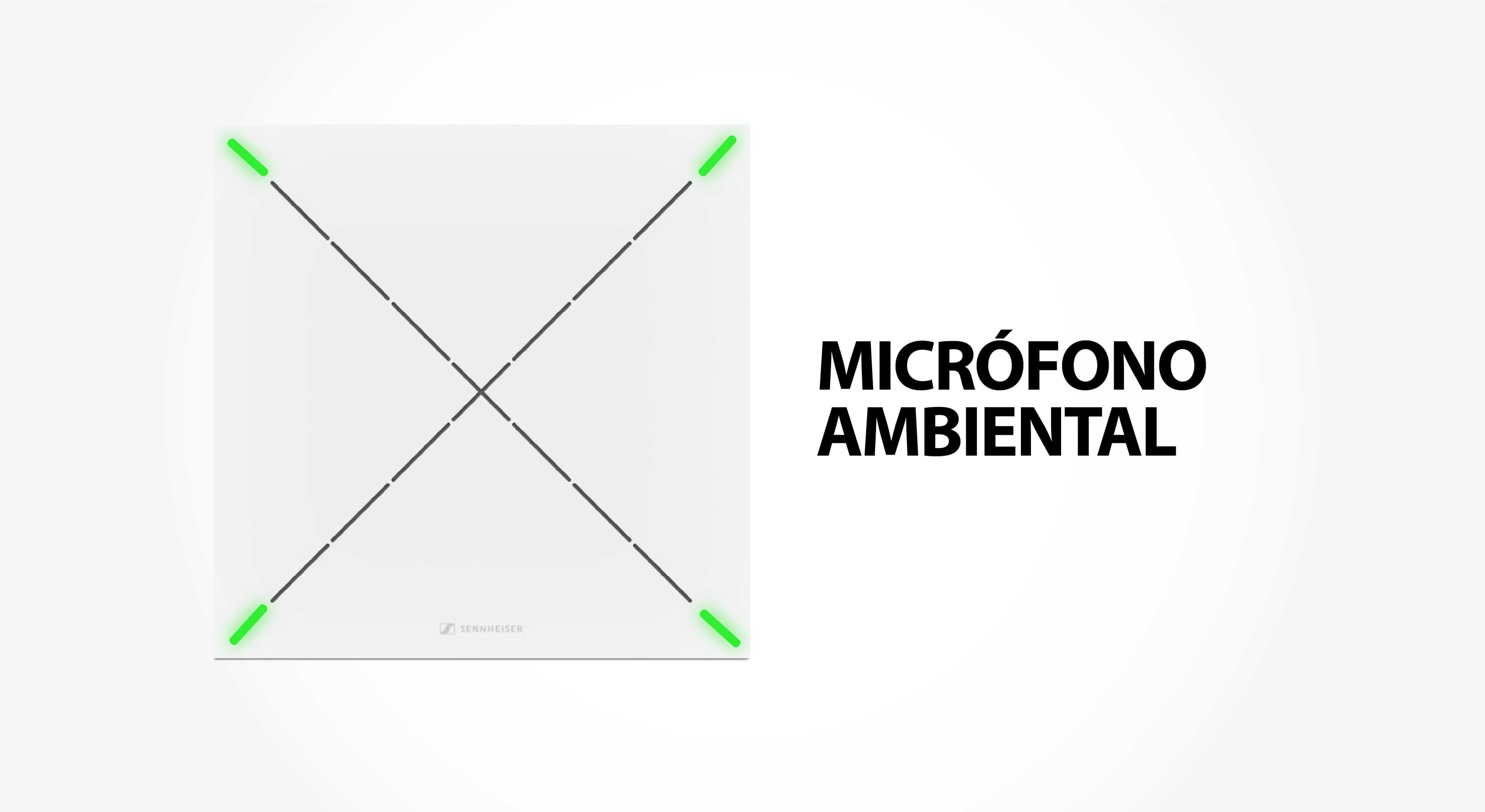 MICRÓFONO AMBIENTAL: TeamConnect Ceiling 2